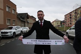 V Hanušovicích mají nově opravenou silnici