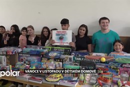 Listopadové Vánoce prožily děti v Dětském domově ve Vrbně pod Pradědem díky originálnímu projektu