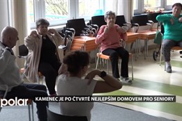 Kamenec je po čtvrté nejlepším domovem pro seniory v Česku, hodnoceno bylo více než sto zařízení