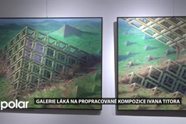 Slezskoostravská galerie láká na propracované kompozice Ivana Titora, výstava přiblíží i jeho život