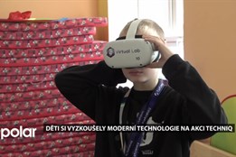 Děti si vyzkoušely moderní technologie na akci TechnIQ v Ostravě-Jihu