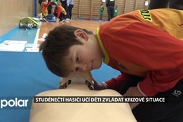 Dobrovolní studénečtí hasiči učí děti zvládat krizové situace