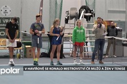 Tennis Hill byl v Havířově pořadatelem halového mistrovství ČR dospělých