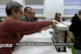 Waldorfská základní a střední škola v Porubě slavnostně otevřela dvě nové odborné učebny