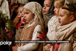 Frýdlantští zahájili advent vánočním jarmarkem a rozsvícením stromu