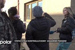 Statici stále kontrolují domy zasažené povodní. O případných dalších demolicích rozhodne zima