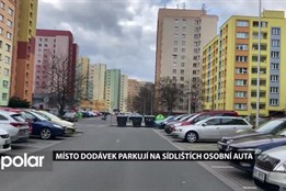 Frýdek-Místek postupně zakazuje parkování dodávek na sídlištích