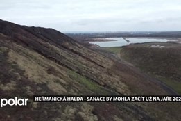 Heřmanická halda - sanace by mohla začít už na jaře 2025