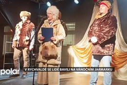 V Rychvaldě se lidé bavili na vánočním jarmarku