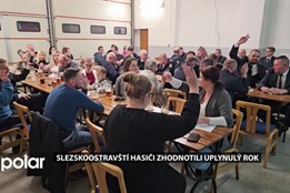 Slezskoostravští hasiči zhodnotili uplynulý rok, tématem byly i letošní živelné pohromy