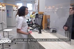 Lékárna SNO se pyšní několika odbornými pracovišti