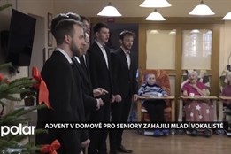 Advent v Domově Duha pro seniory zahájili mladí vokalisté ze Sextetu plus