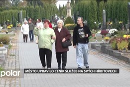 Město upravilo ceník služeb na svých hřbitovech, platit začne od ledna