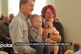 V Rychvaldě slavnostně přivítali nové občánky