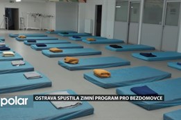 Ostrava spustila zimní program pro bezdomovce. Kapacity jsou dostatečné