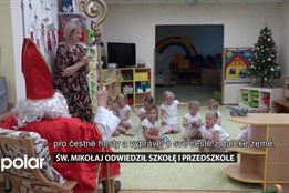 Św. Mikołaj odwiedził szkołę i przedszkole