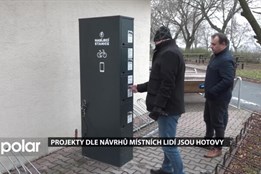 Tři projekty dle návrhů místních lidí jsou hotovy