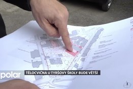 Tělocvična u Tyršovy školy bude větší, děti nebudou muset přecházet do haly na stadionu