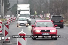 Opravy na trase Karviná–Český Těšín mají přestávku, stavba se zazimuje