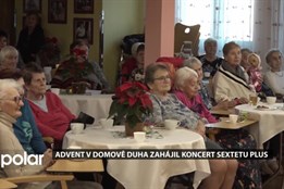 Advent v Domově Duha zahájil koncert vokalistů ze Sextetu plus