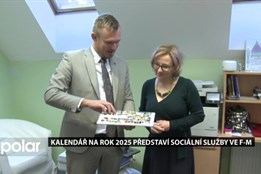 Kalendář na rok 2025 představí sociální služby ve Frýdku-Místku