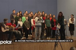 20. ročník Festivalu dětských pěveckých sborů ve Frýdku-Místku