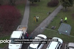 Začala stavba Domova svatého Jáchyma, peníze jdou z dotace a z Tříkrálové sbírky