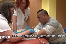 Karvinská hornická nemocnice léčí pohybové potíže pacientů botulotoxinem