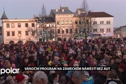 Frýdek-Místek opět oživuje Zámecké náměstí. Bez aut a s adventním programem