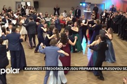 Karvinští středoškoláci jsou připraveni na plesovou sezónu