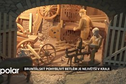 Největší pohyblivý Betlém v MS kraji je k vidění v bruntálském farním kostele