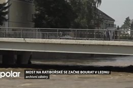 Povodněmi poškozený most na Ratibořské ulici v Opavě se začne bourat v lednu