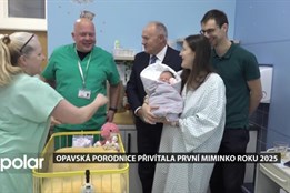 Opavská porodnice přivítala první miminko roku 2025. Magdalénka se má čile k světu