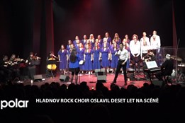 Hladnov Rock Choir oslavil deset let na scéně, na koncertu zpívalo i obecenstvo