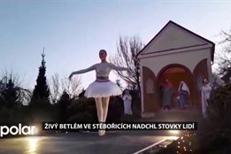 Živý betlém ve Stěbořicích si nenechaly ujít stovky lidí, každý rok nabízí něco nového