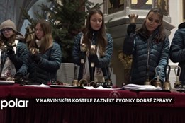 V kostele Povýšení svatého kříže zazněly poprvé v historii Zvonky dobré zprávy