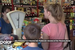 Hejtmanství pomůže vesnickým prodejnám. Bez dotace by zřejmě některé zanikly