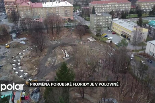 Proměna Floridy v Ostravě-Porubě je v polovině