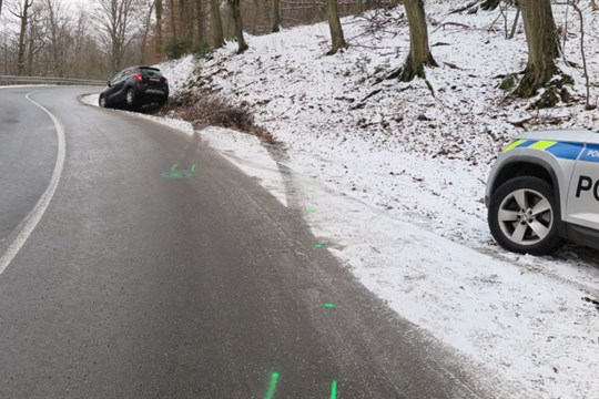 Tři opilí řidiči během 24 hodin. Rekordmanem byl senior, který boural u Bojkovic