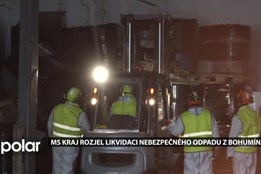 Nebezpečné odpady z Bohumína se likvidují s pomocí MS kraje