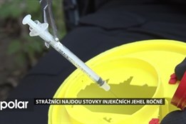 Opavští strážníci najdou stovky injekčních jehel ročně. Odhazují je nezodpovědní uživatelé drog