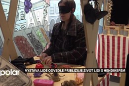 Výstava Lidé odvedle v Obecním domě v Opavě přibližuje život lidí s hendikepem