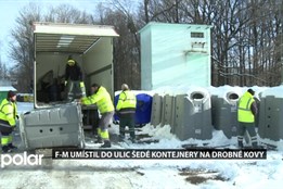 Nové šedé kontejnery umožní lidem ve Frýdku-Místku třídit drobné kovy