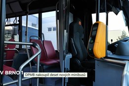 DPMB nakoupil nové minibusy