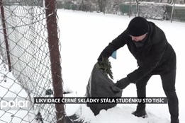 Likvidace černé skládky stála Studénku sto tisíc korun