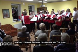 Chór Stonawa śpiewał dla mieszkańców ELIM-u