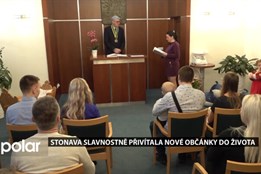 Stonava slavnostně přivítala nové občánky do života