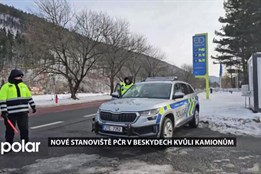 Konec bezohlednosti kamionů v Beskydech, policie má na I/56 nové stanoviště