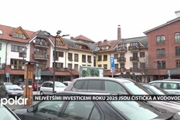 Největšími investicemi roku 2025 jsou v Čeladné čistička a vodovod